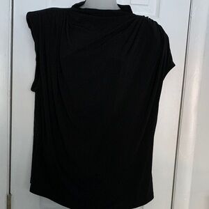 Eloquii Black Muscle Tee for Women